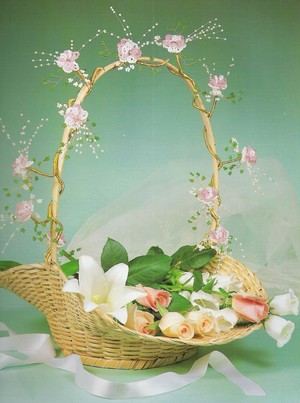 panier à fleur ou à dragée
